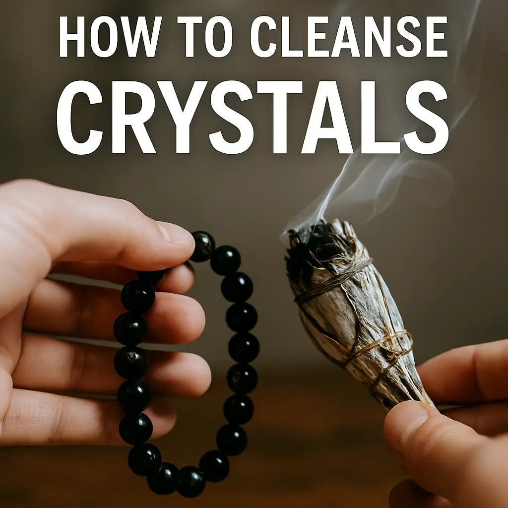 How to cleanse crystals bracelets