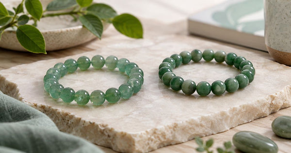 Green aventurine vs jade: which stone fits your bracelet?