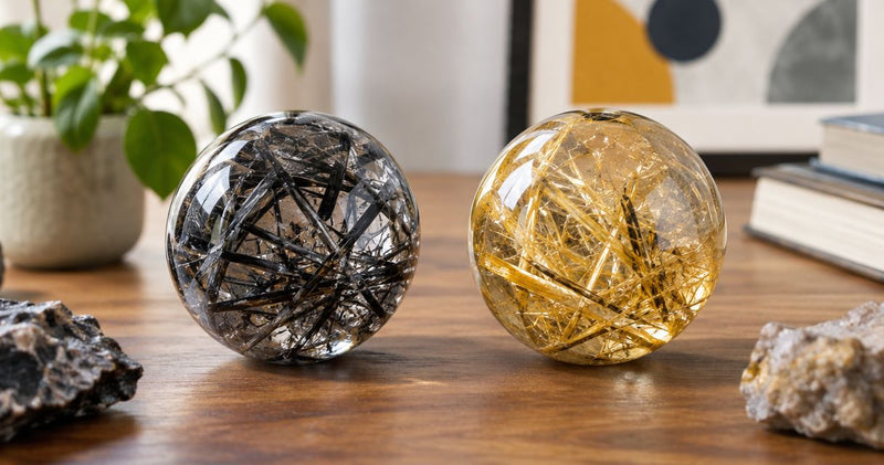 Black vs Golden Rutilated Quartz: Appearance and Buying Checks