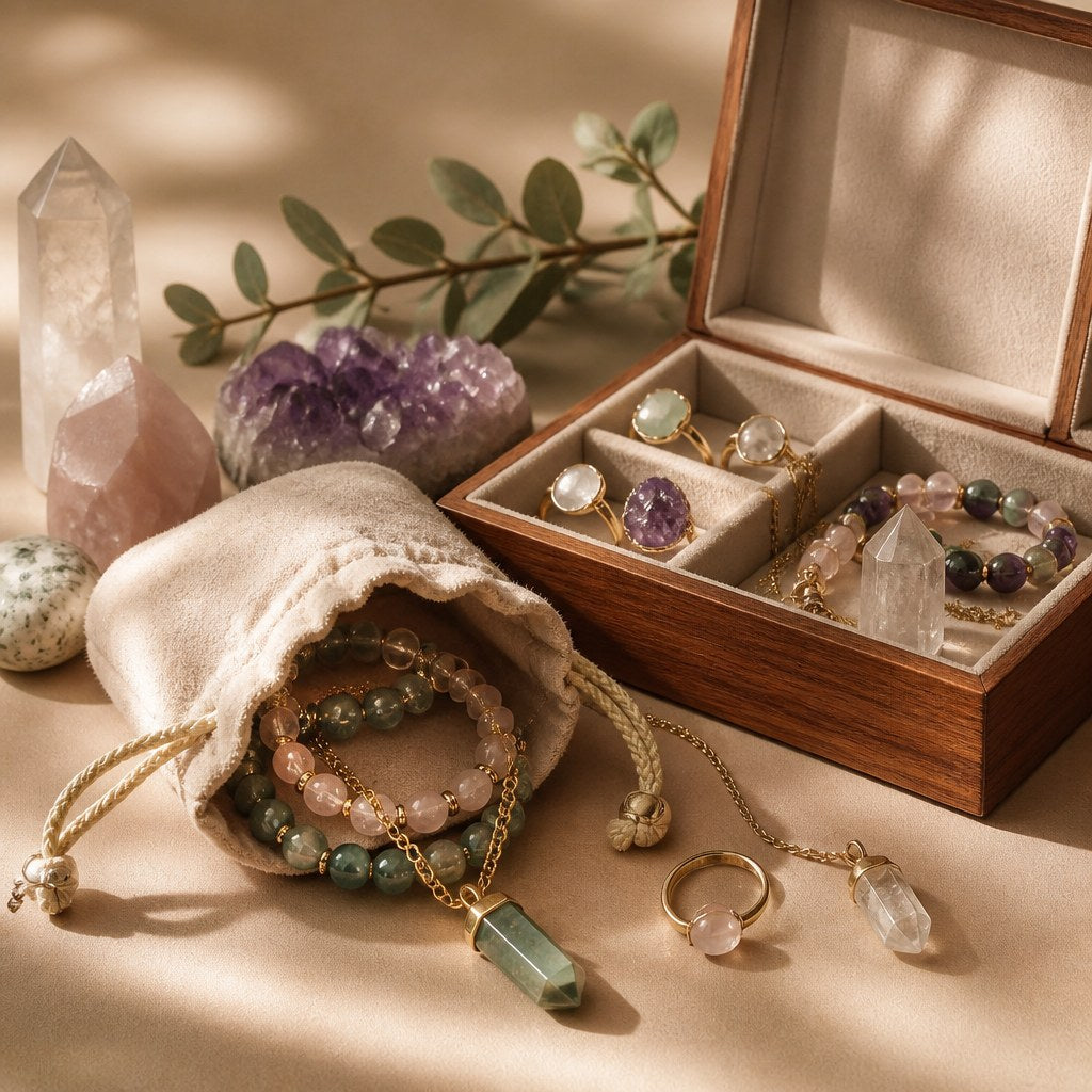 How to Store Crystal Jewelry When Not Wearing It — EclipticJew