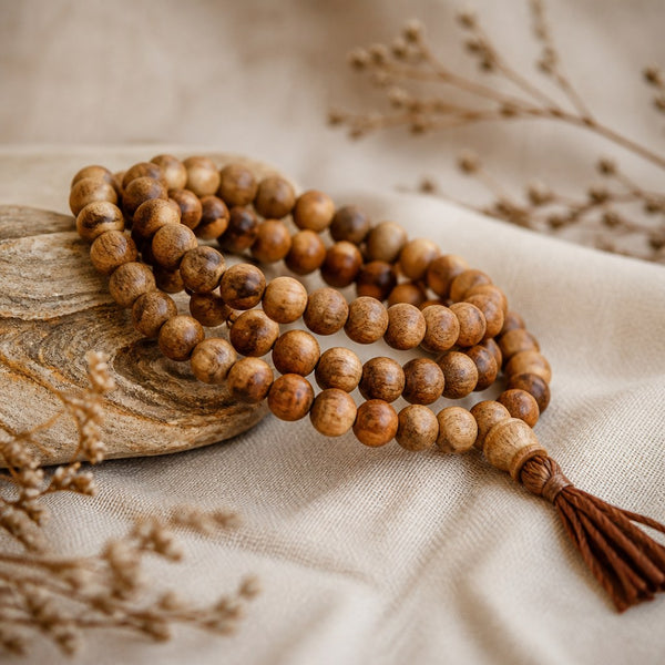 Sandalwood Beads Meaning & Benefits for Mala Bracelets — EclipticJew