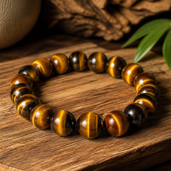 Tiger's Eye Bracelet Meaning, Benefits & Which Hand to Wear — EclipticJew