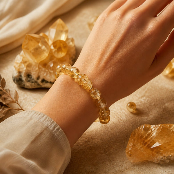 Which hand to wear a citrine bracelet — EclipticJew