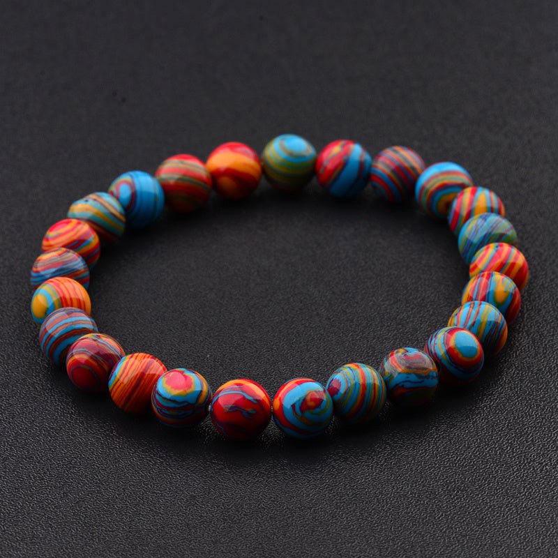 3 Style Colorful Chakra Stone Beaded Women Bracelet - EclipticJew
