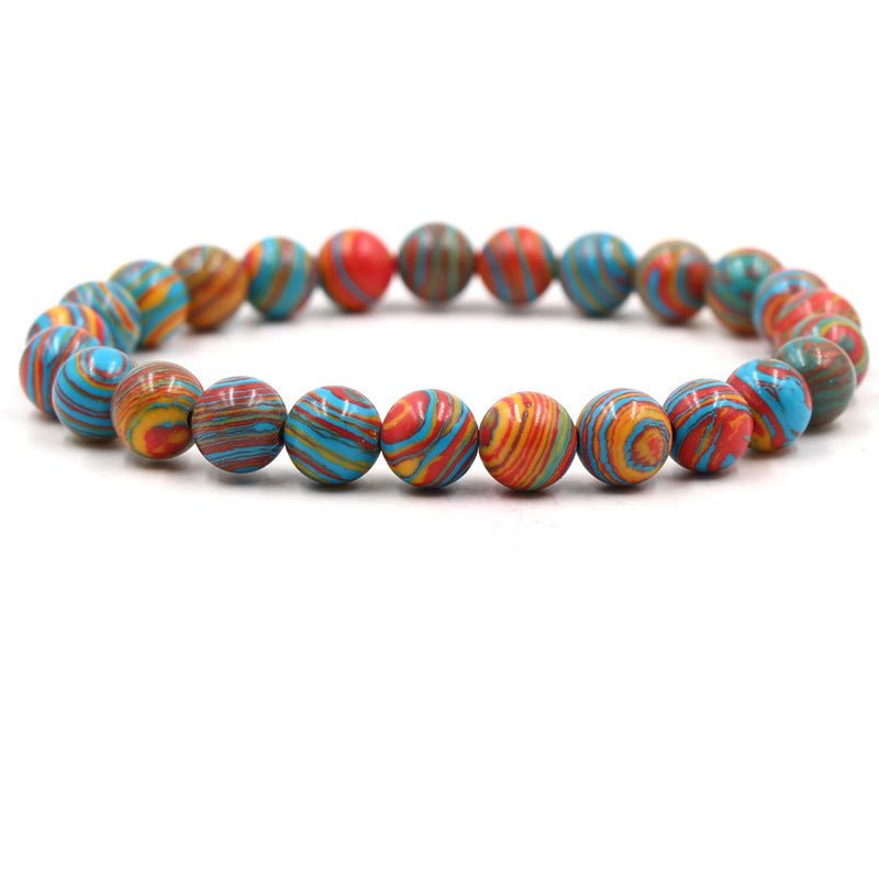 3 Style Colorful Chakra Stone Beaded Women Bracelet - EclipticJew