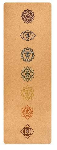 Chakra Alignment Cork Yoga Mat