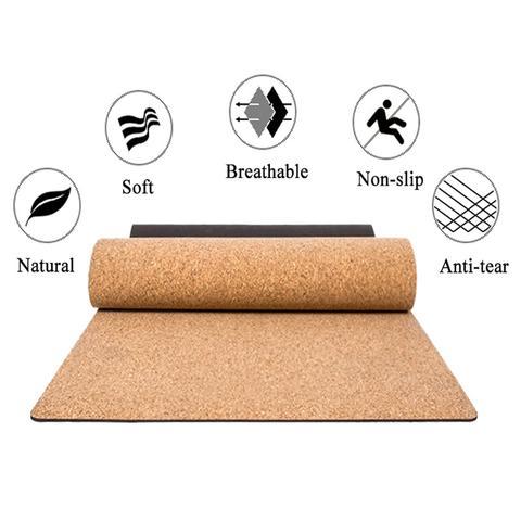 7 Chakra Cork Yoga Mat - EclipticJew
