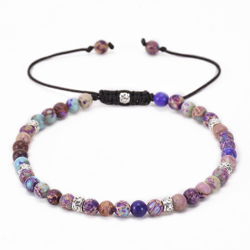 Adjustable Chakra Energy Beaded Bracelet - Harmonize Mind & Body - EclipticJew