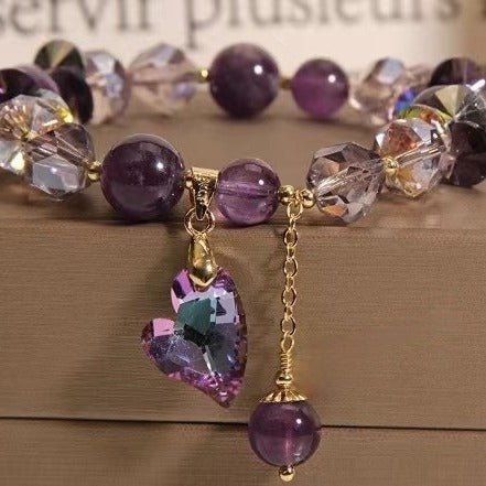 Bless Amethyst Healing Bracelet Love Crystal - EclipticJew
