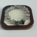 Blessed Black Rutilated Quartz Bracelet | Protection & Power Amulet