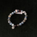 Blue Kyanite Pearl Harmony Bracelet | Communication, Intuition, Inner Growth