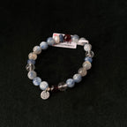 Blue Kyanite Pearl Harmony Bracelet | Communication, Intuition, Inner Growth