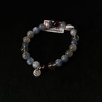 Blue Kyanite Pearl Harmony Bracelet | Communication, Intuition, Inner Growth