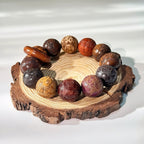 Celestial Five-Element Talisman Bracelet | Zodiac Carved Sandalwood