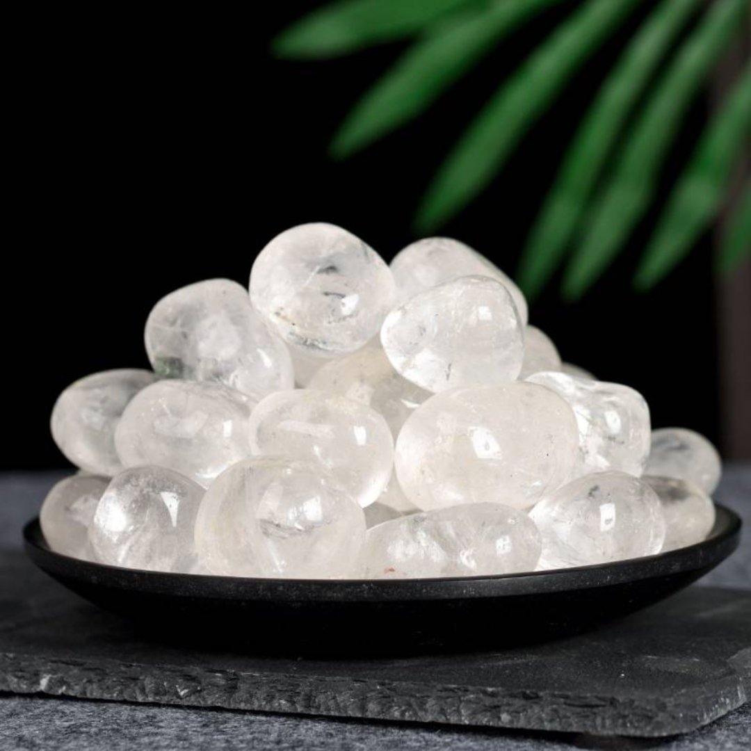 Clear Quartz Stone - EclipticJewcrystal