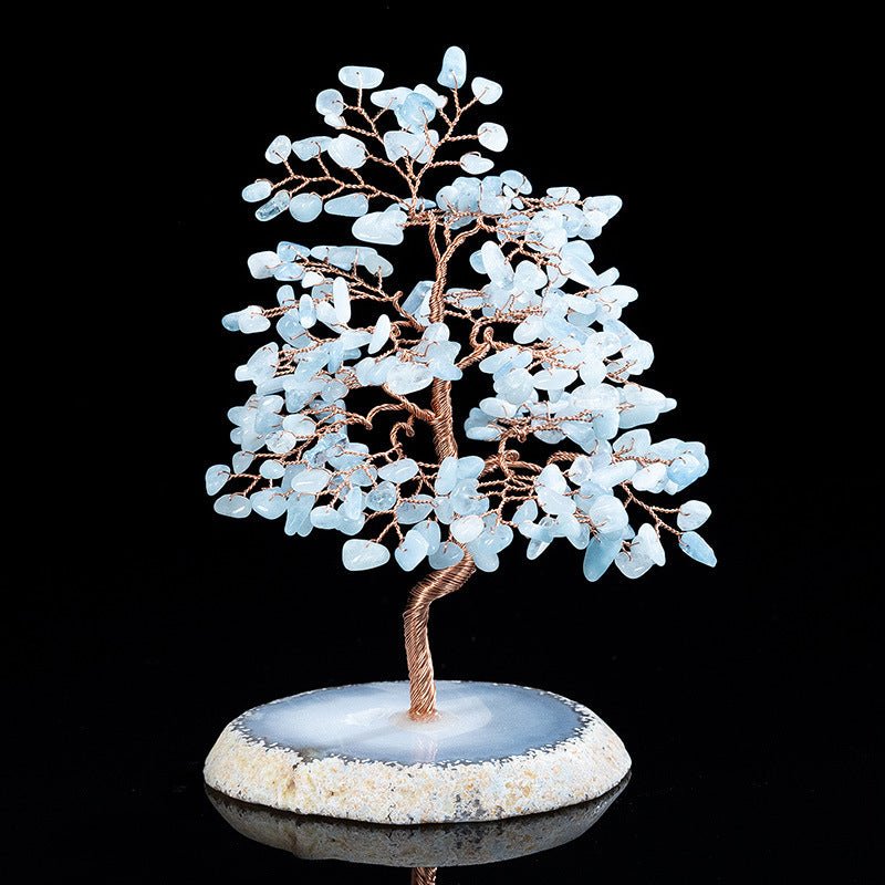 Crystal Lucky Tree Fortune Tree Agate Handmade Crafts2 - EclipticJew