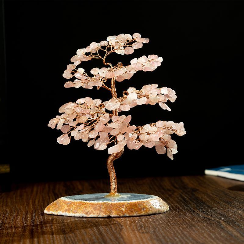Crystal Lucky Tree Fortune Tree Agate Handmade Crafts2 - EclipticJew