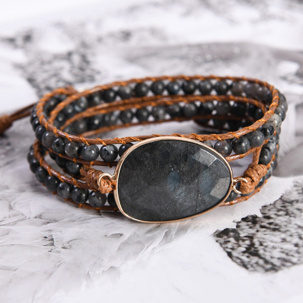 European And American - style Fashionable Beaded Braided Bracelet - EclipticJew