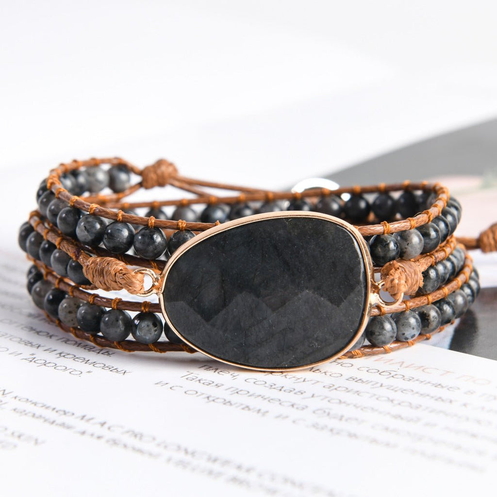 European And American - style Fashionable Beaded Braided Bracelet - EclipticJew