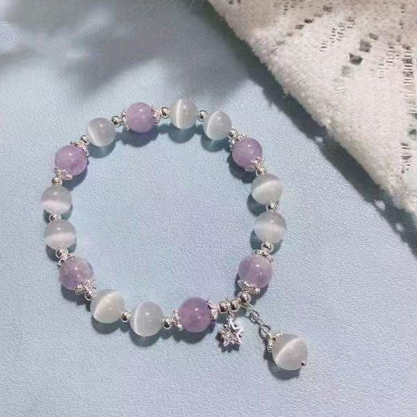 Fashion Jewelry Women's Fashionable All - match Crystal Butterfly Bracelet - EclipticJew