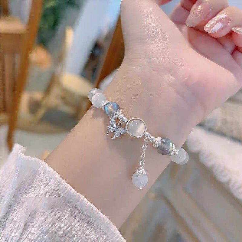 Fashion Women's All-Match Crystal Butterfly Bracelet