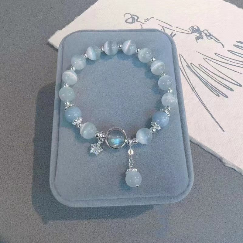 Fashion Jewelry Women's Fashionable All - match Crystal Butterfly Bracelet - EclipticJew
