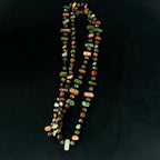 Forest Glow Shell Necklace | 120cm Long Layered Natural Shell Strand