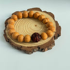 Fortune Walnut Prayer Bracelet | Walnut Beads with Carved Rosewood Pixiu