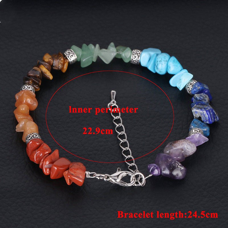 Ganesha Jewelry 7 Chakra Bracelet Extension Chain - EclipticJew