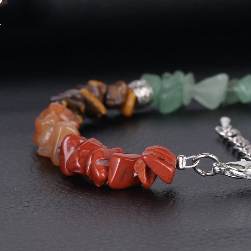 Ganesha Jewelry 7 Chakra Bracelet Extension Chain - EclipticJew