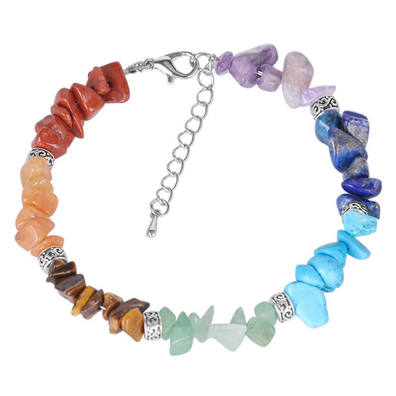 Ganesha Jewelry 7 Chakra Bracelet Extension Chain - EclipticJew