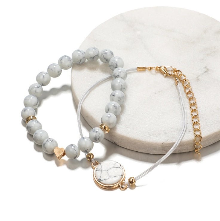 Geometric Pine Stone Fringe Bracelet - Creative Hollow Design - EclipticJew