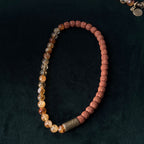 Golden Aura Citrine Bodhi Seed Bracelet | Radiance, grounding, and spiritual clarity