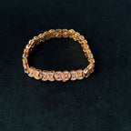 Golden Five-Emperor Wealth Bangle | Auspicious fortune, sparkling protection