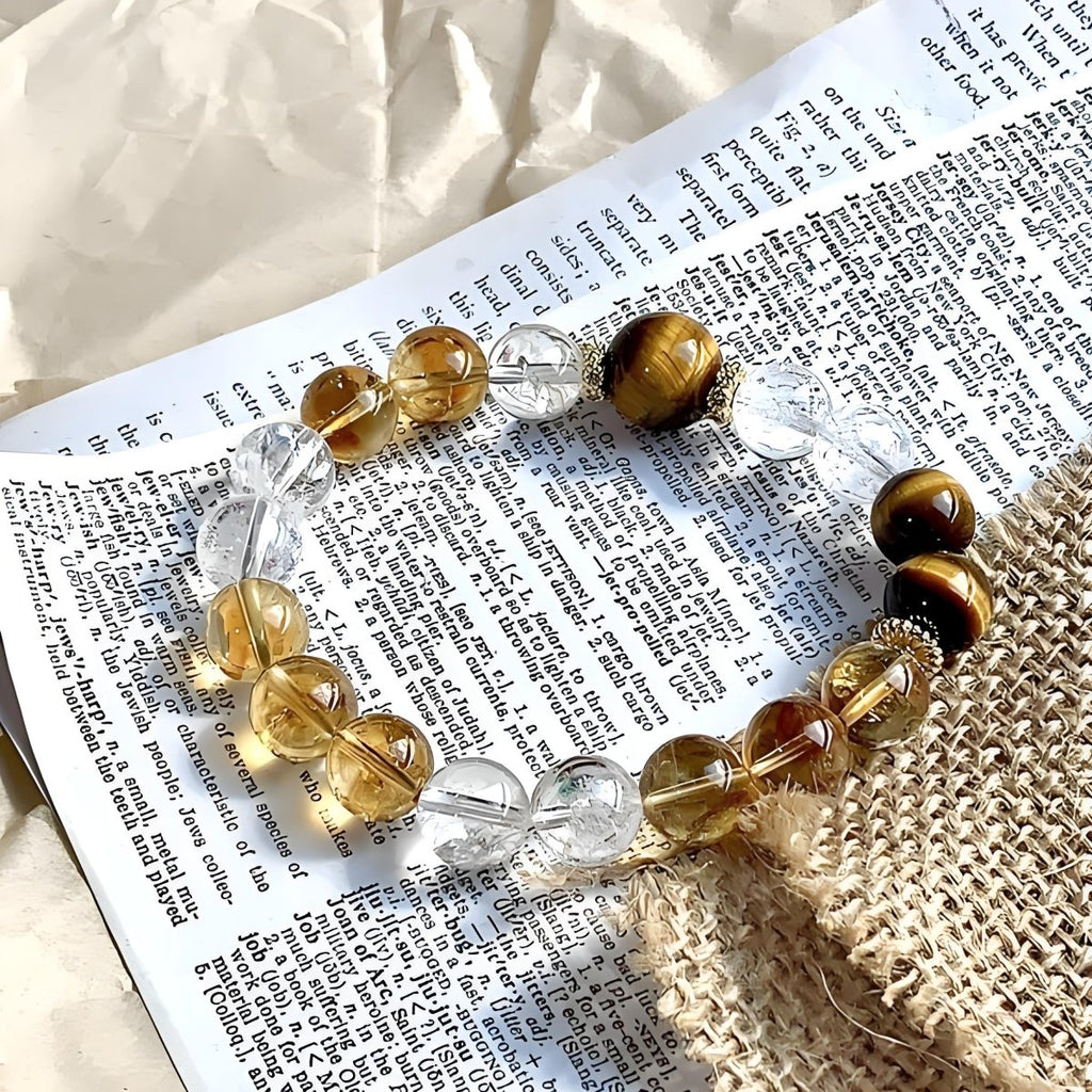 Golden Tiger Eye Citrine Bracelet