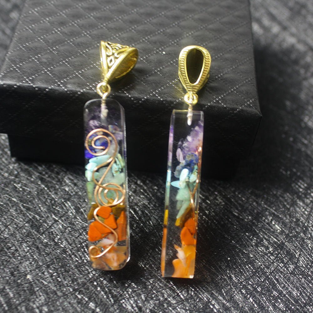 Gravel Seven Chakra Spirit Pendant - EclipticJew