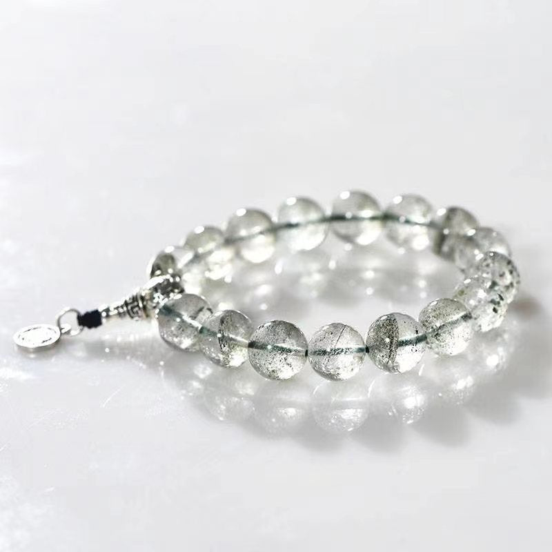Green Phantom Quartz Celestial Bracelet - EclipticJewBraceletsGreen Phantom Quartznew