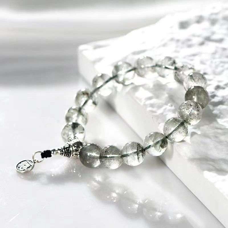 Green Phantom Quartz Celestial Bracelet - EclipticJewBraceletsGreen Phantom Quartznew