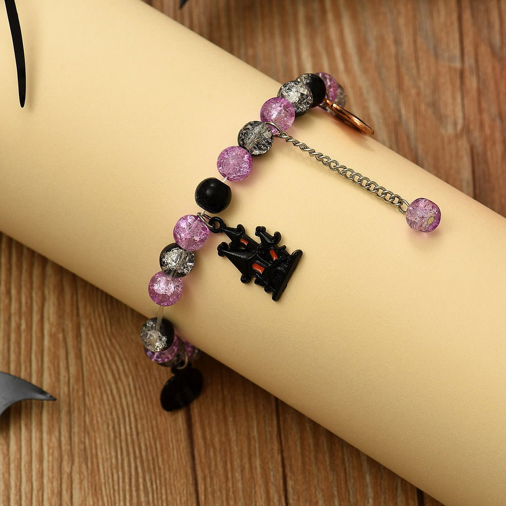 Halloween Crack Bracelet Pumpkin Bracelet - EclipticJew