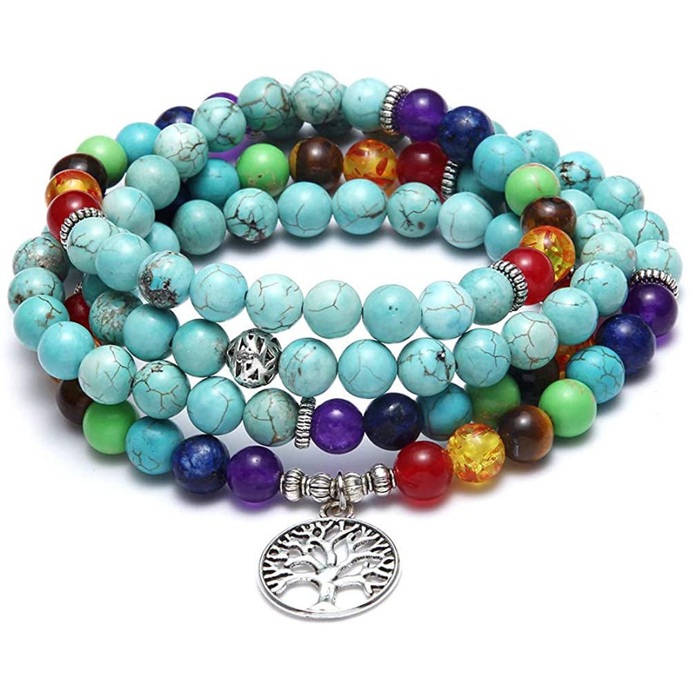Lotus Peace Stone Bracelet - Serenity and Balance - EclipticJew