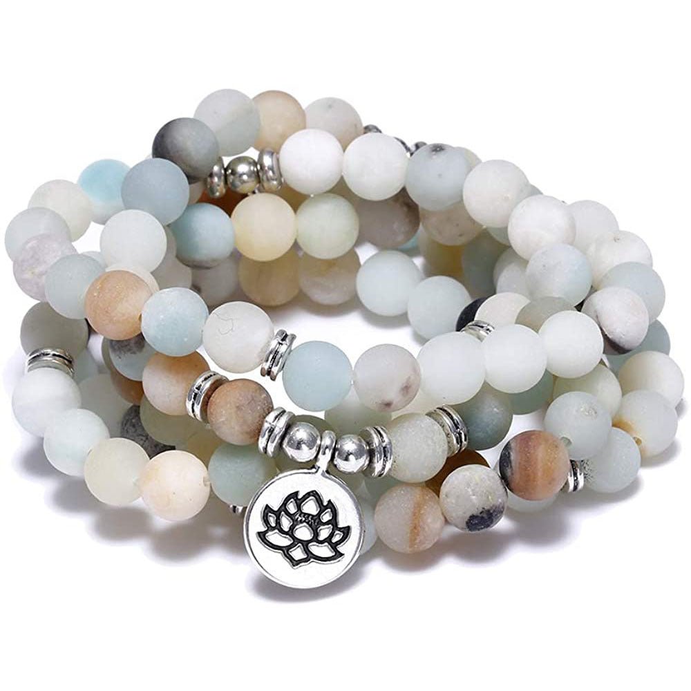 Lotus Peace Stone Bracelet - Serenity and Balance - EclipticJew