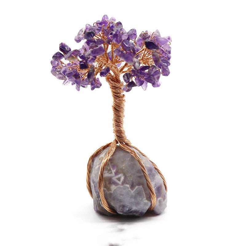 Lucky Jinbao Fortune Tree Crystal Ornaments - EclipticJew