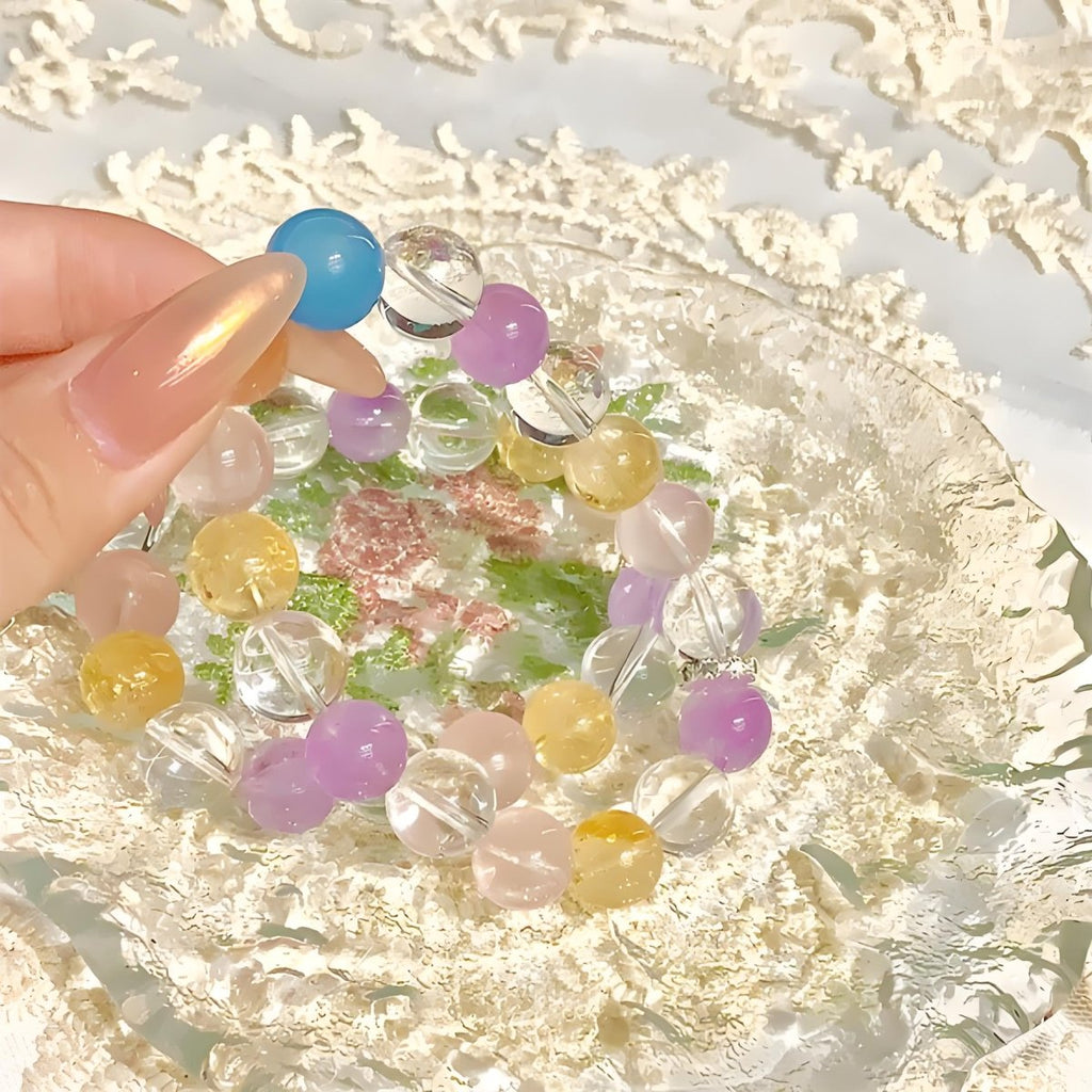 Multicolor Healing Quartz Bracelet