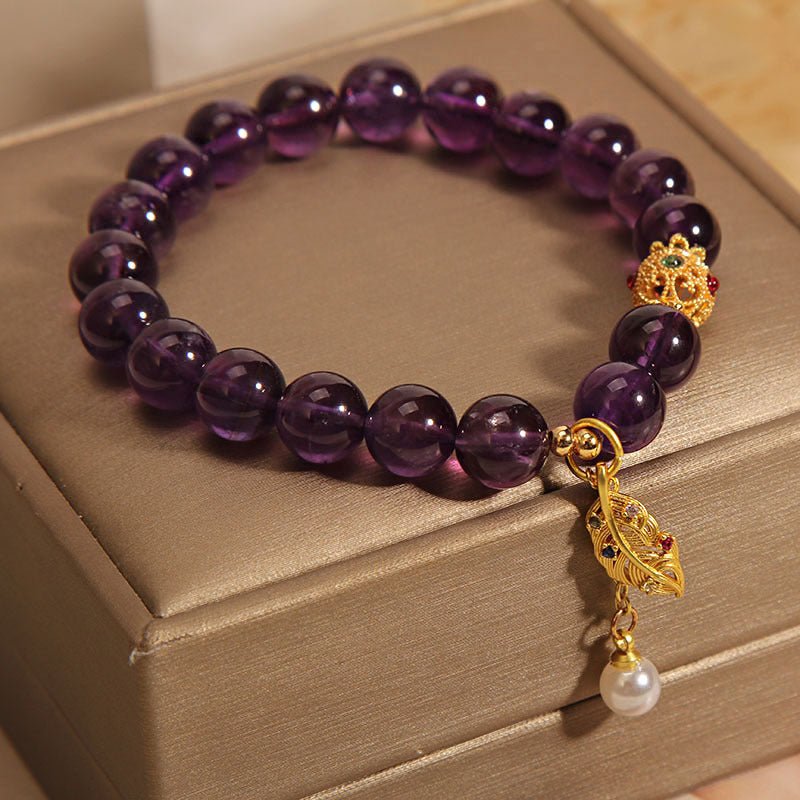 Mystic Royal Amethyst Bracelet - EclipticJew