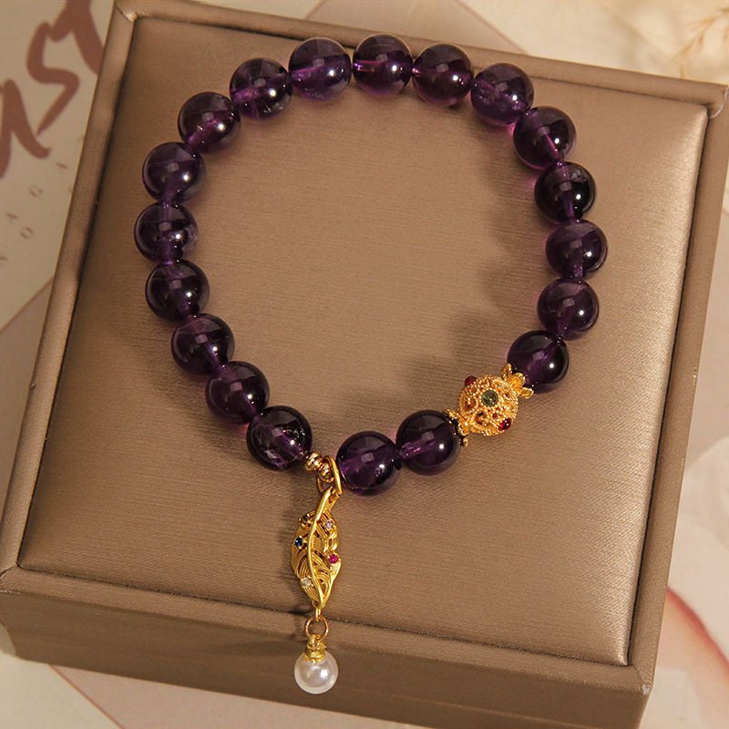 Mystic Royal Amethyst Bracelet - EclipticJew