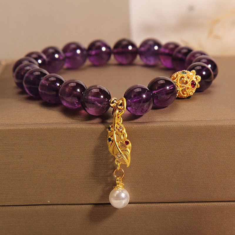 Mystic Royal Amethyst Bracelet - EclipticJew