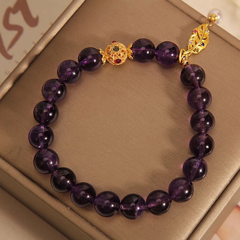 Mystic Royal Amethyst Bracelet - EclipticJew