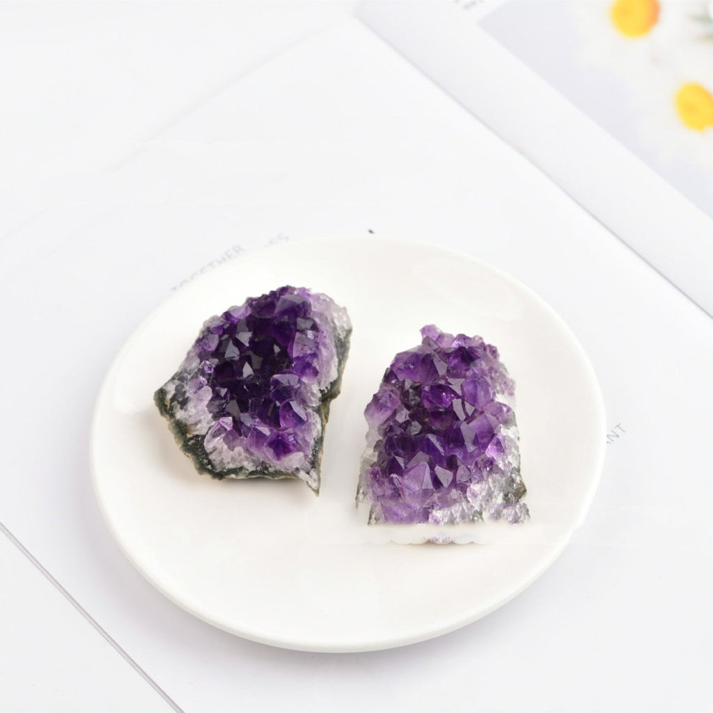 Natural Amethyst Protolith Amethyst Cluster - EclipticJew