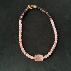 Natural Black Gold Super Seven Crystal Double Bracelet | grounding strength Taoist Blessed Bracelet