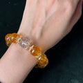 Natural Citrine Wealth Bracelet | Taoist Blessed Crystal Jewelry